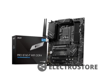MSI Płyta główna PRO B760-P WIFI DDR4 s1700 4DDR4 DP/HDMI ATX