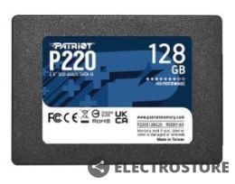 Patriot Dysk SSD 128GB P220 550/480 MB/s SATA III 2.5