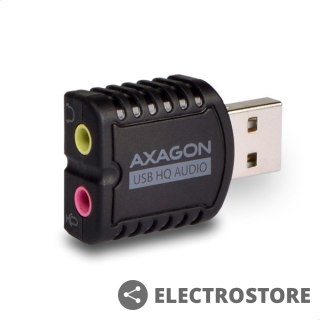 AXAGON ADA-17 Zewnętrzna karta dzwiękowa, USB 2.0 MINI, 96kHz/24-bit stereo, wejście USB-A