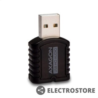 AXAGON ADA-17 Zewnętrzna karta dzwiękowa, USB 2.0 MINI, 96kHz/24-bit stereo, wejście USB-A