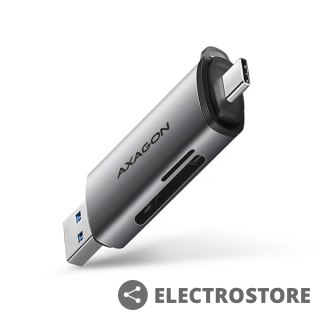 AXAGON CRE-SAC Czytnik kart zewnętrzny USB3.2 Gen 1 Type-C + Type-A SD/microSD