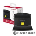 AXAGON CRE-SM2 Czytnik kart identyfikacyjnych & SD/microSD/SIM USB