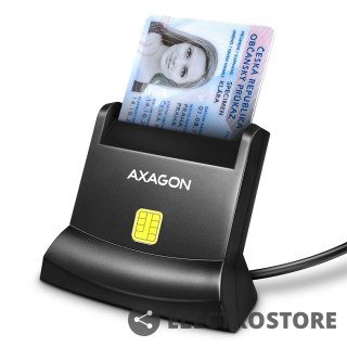 AXAGON CRE-SM4N Czytnik kart identyfikacyjnych USB, 1.3m kabel