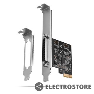 AXAGON PCEA-P1N Kontroler PCIe 1x port równoległy LPT, w zestawie SP & LP