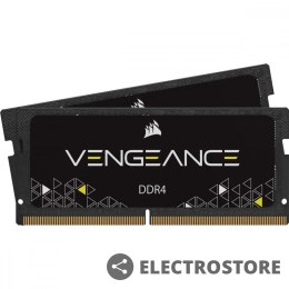 Corsair Pamięć DDR4 Vengeance 32GB/3200 (2*16GB) CL22 SODIMM, czarna