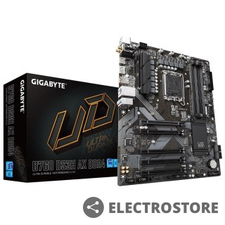 Gigabyte Płyta główna B760 DS3H AX DDR4 s1700 4DDR4 DP/HDMI ATX