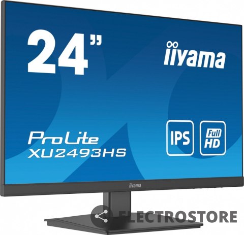 IIYAMA Monitor 23.8 cala XU2493HS-B5 IPS,HDMI,DP,2x2W,ACR,Ficker free IIYAMA Monitor 23.8 cala XU2493HS-B5 IPS,HDMI,DP,2x2W,ACR,Ficker free