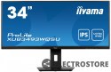 IIYAMA Monitor 34 cale XUB3493WQSU IPS,UWQHD,DP,HDMI,HAS(150mm)