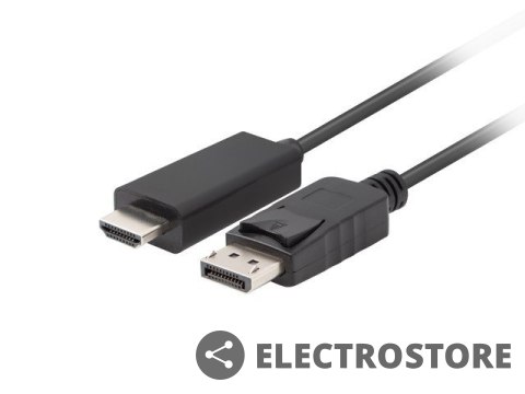 Lanberg Kabel DisplayPort (M) V1.1 -> HDMI (M) 5m czarny