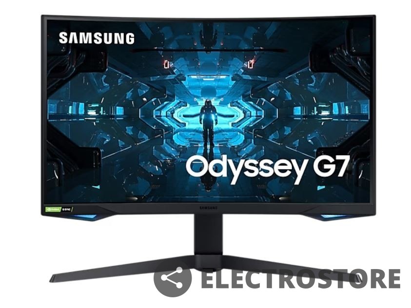 Samsung Monitor 27 cali LC27G75TQSPXEN VA 2560x1440 WQHD 16:9 1xHDMI 2xDP 1 ms (GTG) zakrzywiony HAS 240Hz Gaming 2 lata d2d Samsung Monitor 27 cali LC27G75TQSPXEN VA 2560x1440 WQHD 16:9 1xHDMI 2xDP 1 ms (GTG) zakrzywiony HAS 240Hz Gaming 2 lata d2d