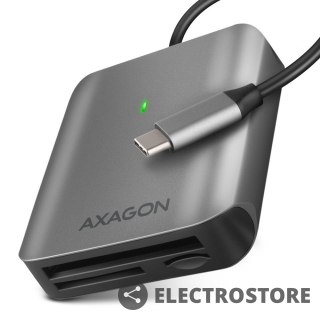 AXAGON CRE-S3C Czytnik zewnętrzny kart USB-C 3.2 GEN 1, 3-slot & lun SD/microSD/CF, obsługa UHS-II