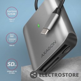 AXAGON CRE-S3C Czytnik zewnętrzny kart USB-C 3.2 GEN 1, 3-slot & lun SD/microSD/CF, obsługa UHS-II