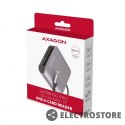 AXAGON CRE-S3C Czytnik zewnętrzny kart USB-C 3.2 GEN 1, 3-slot & lun SD/microSD/CF, obsługa UHS-II