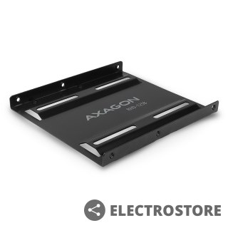 AXAGON RHD-125B Ramka metalowa do montażu 1x 2.5" HDD w pozycji 3.5" Czarna