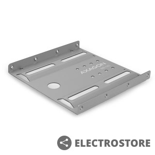 AXAGON RHD-125S Ramka metalowa do montażu 1x 2.5" HDD w pozycji 3.5", szary
