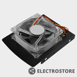 AXAGON RHD-P25 Ramka metalowa do montażu 2x 2.5" HDD w pozycji 3.5" lub pozycji PCI Czarna