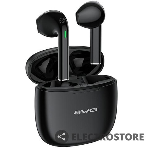 AWEI Słuchawki Bluetooth 5.3 T26 Pro TWS Black AWEI Słuchawki Bluetooth 5.3 T26 Pro TWS Black