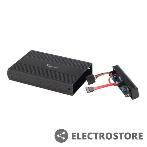 Gembird Obudowa zewnętrzna 3.5 USB 3.0 Czarna Gembird Obudowa zewnętrzna 3.5 USB 3.0 Czarna