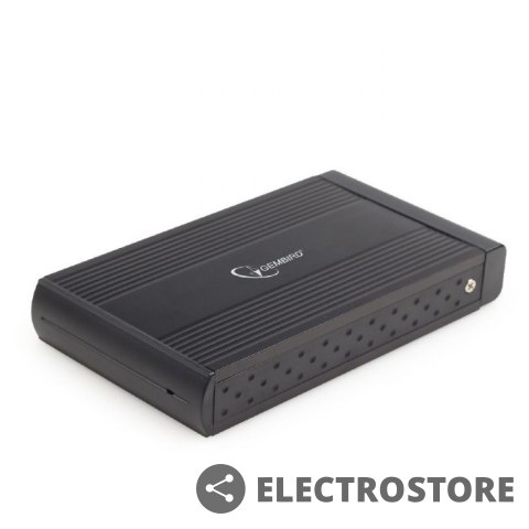 Gembird Obudowa zewnętrzna 3.5 USB 3.0 Czarna Gembird Obudowa zewnętrzna 3.5 USB 3.0 Czarna