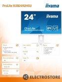 IIYAMA Monitor 23.8 cala XUB2492HSU-W5 IPS,HDMI,DP,VGA,USB,HAS(150mm),biały