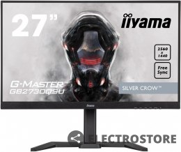 IIYAMA Monitor 27 cali GB2730QSU-B5 WQHD,HDMI,DP,DVI,USB3.0,75Hz,HAS(150mm)