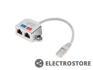 Lanberg Adapter rodzielacz LAN RJ-45 - 2x RJ-45 FTP