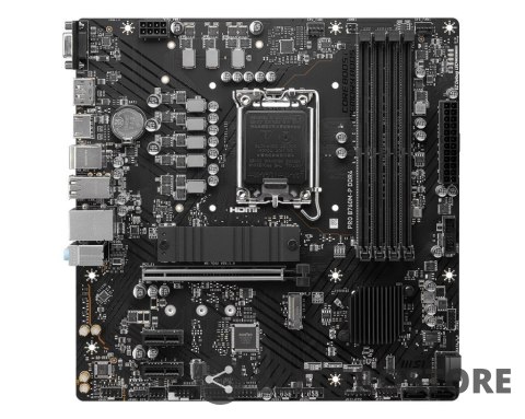 MSI Płyta główna PRO B760M-P DDR4 s1700 4DDR4 DP/HDMI 2M.2 mATX MSI Płyta główna PRO B760M-P DDR4 s1700 4DDR4 DP/HDMI 2M.2 mATX