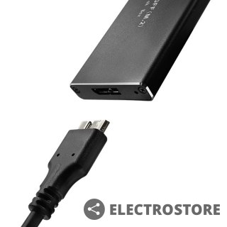 Qoltec Obudowa | kieszeń do dysków SSD M.2 SATA | NGFF | USB 3.0