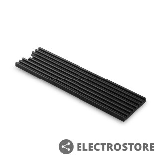AXAGON CLR-M2L3 Chłodnica aluminiowa pasywna do dysku M.2 SSD, ALU korpus, silikonowe podkładki termiczne, wysokość 3mm