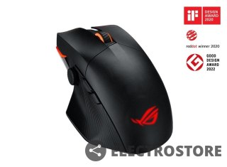 Asus Mysz ROG Chakram X Origin 36000/AURA/RF/BT/Wired/Parcord cable