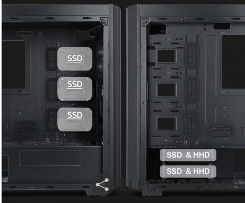 Gembird Obudowa Midi Tower Fornax K500 ATX Gembird Obudowa Midi Tower Fornax K500 ATX