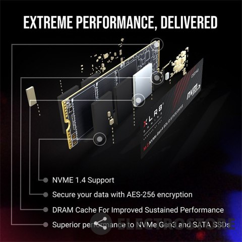 PNY Dysk SSD 1TB M.2 2280 CS3140 PNY Dysk SSD 1TB M.2 2280 CS3140