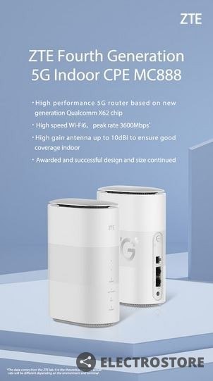 ZTE Router stacjonarny MC888 5G ZTE Router stacjonarny MC888 5G
