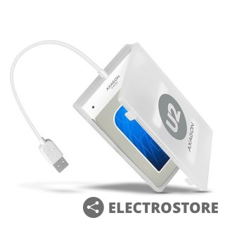 AXAGON ADSA-1S Adapter USB 2.0 SATA do szybkiego przyłączenia 2.5" SSD/HDD Z pudełkiem