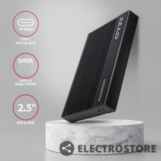 AXAGON EE25-GTR Obudowa zewnętrzna aluminiowa USB3.2 Gen 2 - SATA 6G 2.5" SSD/HDD