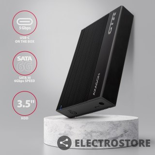 AXAGON EE35-GTR Obudowa zewnętrzna aluminiowa USB3.2 Gen1 - SATA 6G 3.5"