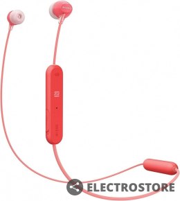 Sony Słuchawki WI-C300 czerwone