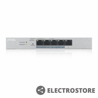 Zyxel GS1200-5HPV2-EU0101F smart switch 5xGigabit 4xPOE 60W