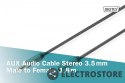 Digitus Kabel przedłużający audio MiniJack Stereo Typ 3.5mm/3.5mm M/Ż nylon 1,8m