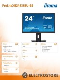 IIYAMA Monitor 23.8 cala XB2483HSU-B5 HDMI,DP,VA,HAS(150mm),USB