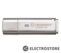 Kingston Pendrive 64GB IronKey Locker+ 50 AES Encrypted USB to Cloud