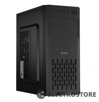 Logic Concept Obudowa komputerowa Midi Tower bez zasilacza L2 2xUSB, czarna