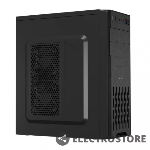 Logic Concept Obudowa komputerowa Midi Tower bez zasilacza L2 2xUSB, czarna Logic Concept Obudowa komputerowa Midi Tower bez zasilacza L2 2xUSB, czarna