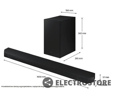 Samsung Soundbar HW-Q60B/EN Samsung Soundbar HW-Q60B/EN