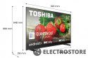 Toshiba Telewizor QLED 50 cali 50QA5D63DG