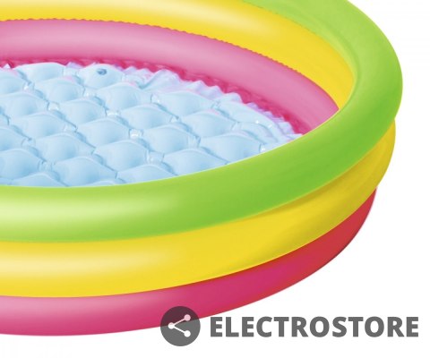 BESTWAY Basen dmuchany Trzy kolory 102 x 25 cm BESTWAY Basen dmuchany Trzy kolory 102 x 25 cm
