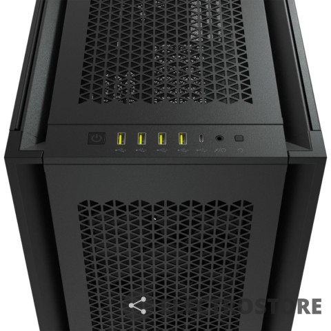 Corsair Obudowa 7000D Airflow TG czarna Full Tower ATX Corsair Obudowa 7000D Airflow TG czarna Full Tower ATX