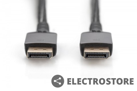 Digitus Kabel połączeniowy PREMIUM DisplayPort 8K60Hz UHD DP/DP M/M 2m Czarny Digitus Kabel połączeniowy PREMIUM DisplayPort 8K60Hz UHD DP/DP M/M 2m Czarny