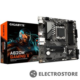 Gigabyte Płyta główna A620M GAMING X AM5 4DDR5 HDMI/DP M.2 mATX