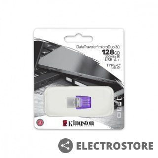 Kingston Pendrive USB Data Traveler MicroDuo 3C G3 128GB USB-A/USB-C
